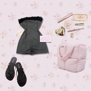 Cute strapless romper ♡︎